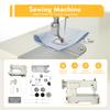 Industrial Automatic Sewing Machine, SM 6-9 Portable Leather Upholstery Walking Foot Sewing Machine,for Jeans,Tents, and Leather