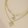 Quality Heart Premium Shaped Necklace With Angel Wings For Trendy Fashion Womens