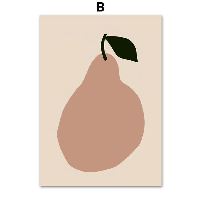 Dog Goose Rabbit Bear Fox Mouse Wildflower Cartoon Poster Wall Art Canvas Painting And Prints Wall Pictures Baby Kids Room Decor (with frame)