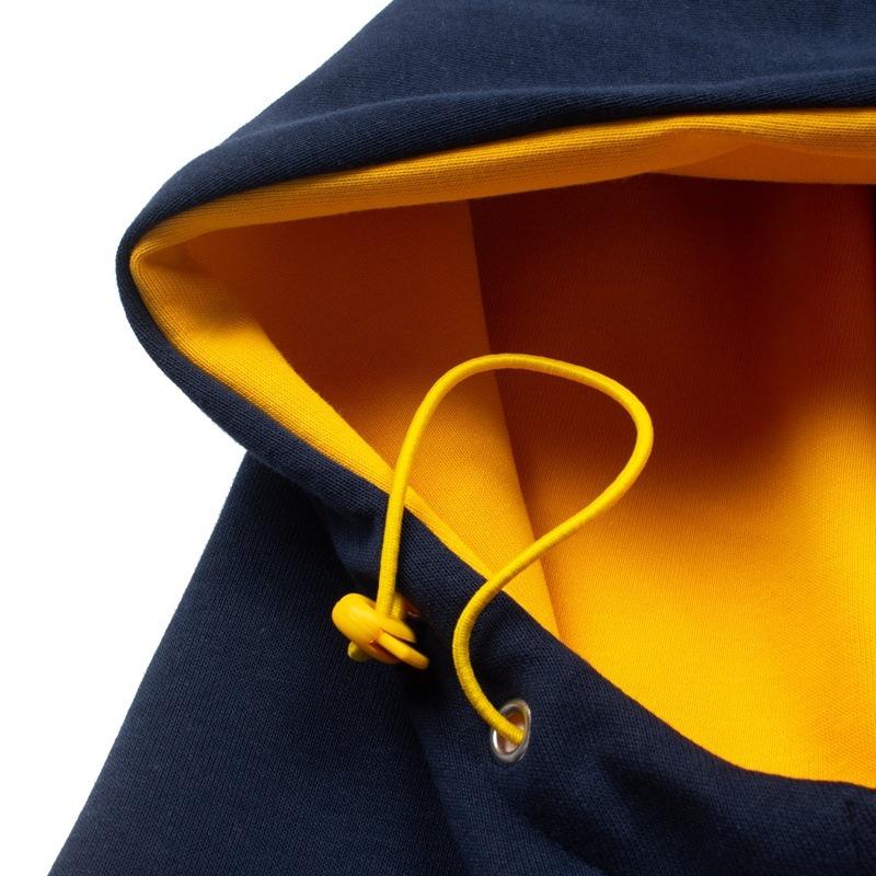 Moletom Tendência Color Block com Estampa de Letras - Design Versátil com Zíper e Super Quente no Instagram