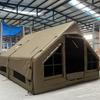 12 Sq. Meter Inflatable Tent - 600D Oxford Waterproof & Windproof Outdoor Camping Tent