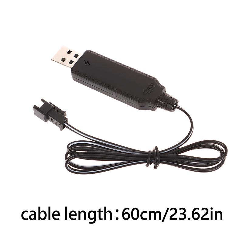Usb Charger Cable For 3.7V Lithium Battery Charger Sm-2P Forward Rc Car Aircraft Parts Rc Quadcopter Toy Aircraft Accessories