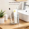 Home Bathroom Toothbrush Holder Rack 201 Stainless Steel Efficient Use