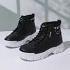 Winter Fashion Warm Sport Boots Women's Short Plush Ankle Boots Versatile Lace Up Platform Lady Shoes Lightweight Sneakers 35-43