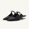 Fashion Fashion Retro Woman Shoes Summer New Pointed Heel Shoes Simple Versatile Women's Slippers Comfort Temperament Women's Sandals