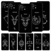 Twelve Constellations Phone Case For Xiaomi Mi 15 14 14T 13T 12T Pro 12 13 11 Lite 5G 11T Poco X6 X7 X5 Pro Soft TPU Cover