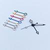 GMT NH34 Watch Hands Black 4Pins Fit NH34A Movement Blue Green Luminous Pointers Gmt-Needles Mod for Seiko Mod Parts