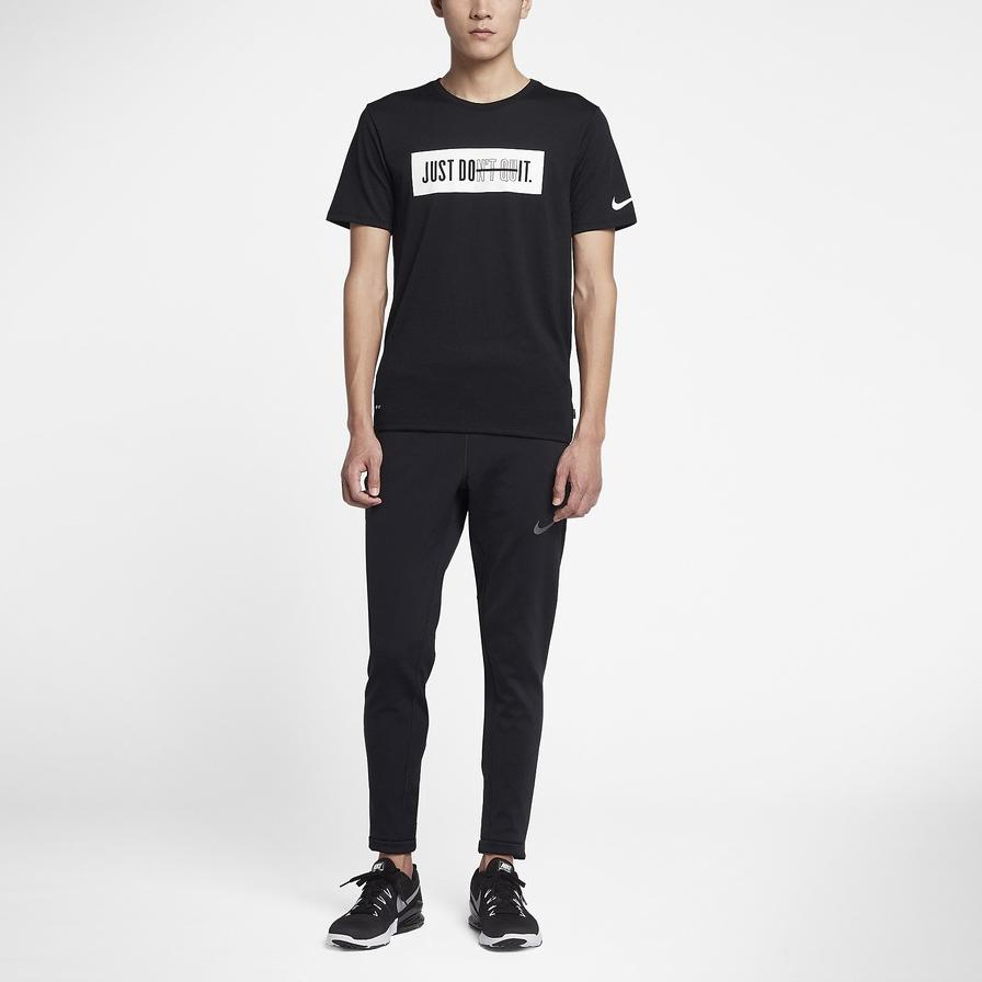 New Nike Knitted Sweatpants Men's Black 860379-010