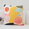 Nordic New Geometric Pillowcase Abstract Print Simple Bedside Sofa Car Cushion Pillowcase Does Not Include Pillow Core