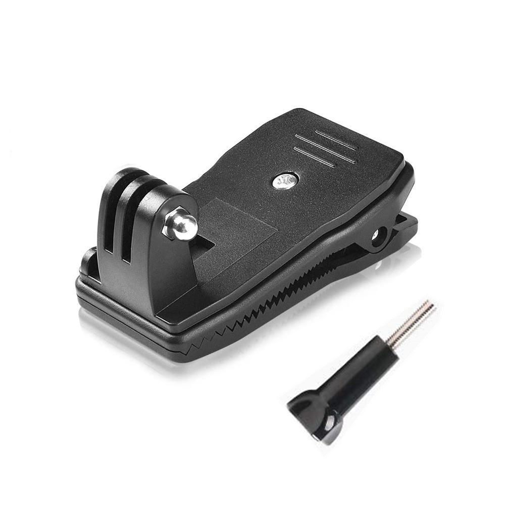 

Зажим для ремня рюкзака, вращающийся на 360 градусов, крепление на ремень для шляпы для Gopro Hero 11 10 9 8, аксессуары для экшн-камер