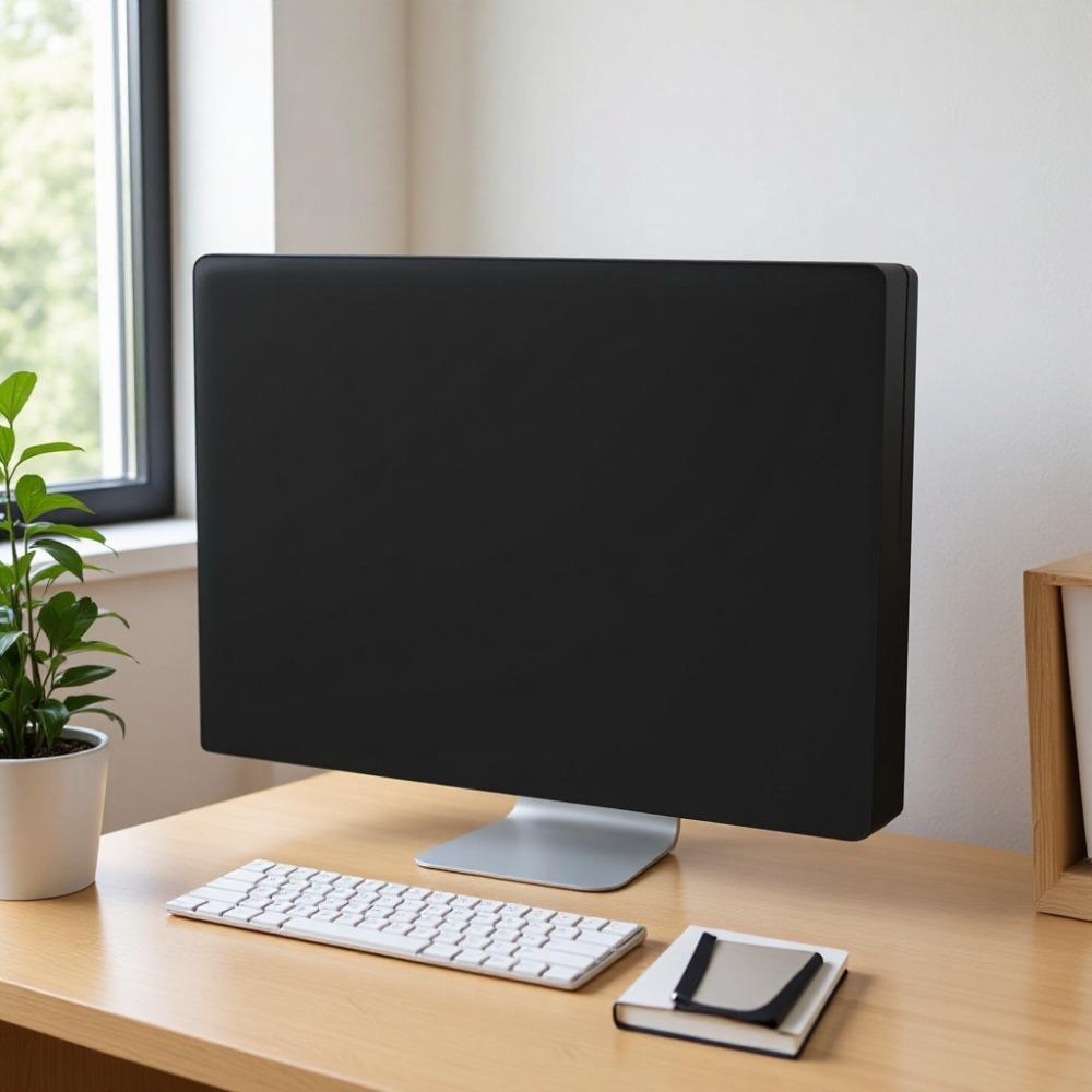 Desktop Monitor Dust Cover Multiple Sizes - Water Resistant All-in-One PC Cover