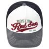 MLB Cotton, Polyester Baseball Caps Unisex Gray Fashion 3AMCV0153-43GRD