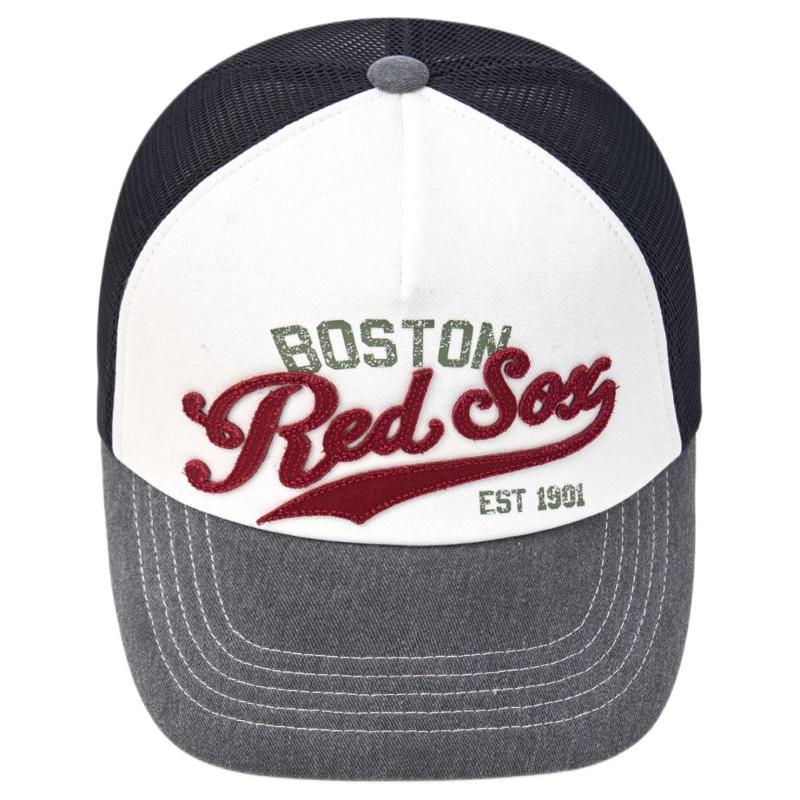 MLB Cotton, Polyester Baseball Caps Unisex Gray Fashion 3AMCV0153-43GRD