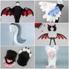 A piece of hair handmade role-playing clothing accessories fursuit animal clothing accessories plush nails animal claws gloves