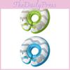 Children's Pvc Inflatable Neck Ring For Newborns Eco-friendly Baby Bath Collar Geometric Pattern Swim Water Activity