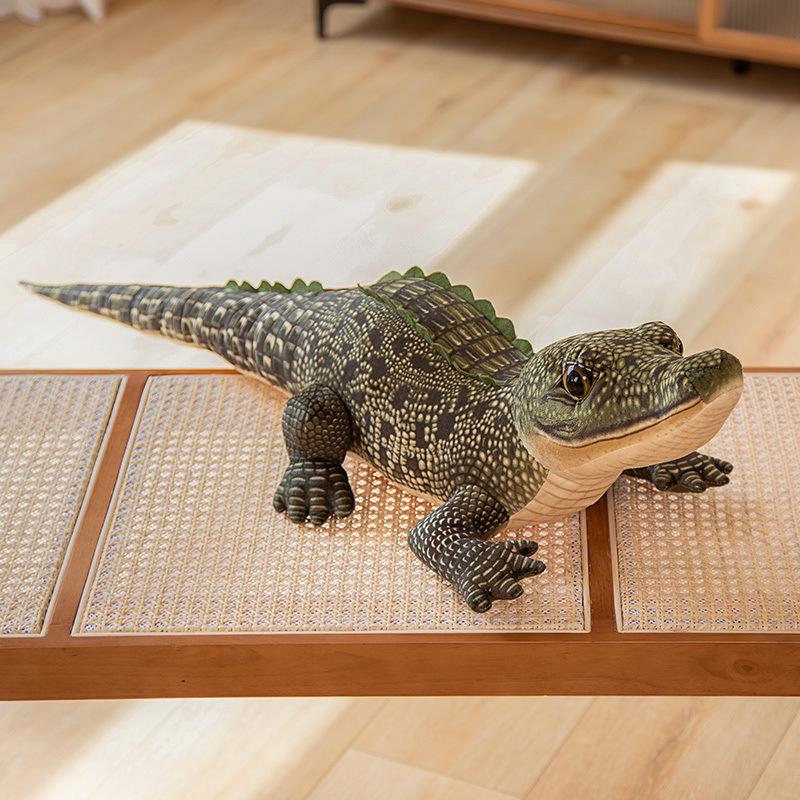 Плюшевая игрушка-обнимашка Крокодил и Акула для детей 100cm 0.5kg