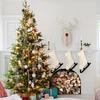 5000Pcs 47cm Christmas Tree Metal Wire Reusable Christmas Icicle Tinsel Set  Indoor/ Outdoor