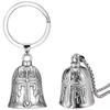 Fashion Red Cross Guardian Angel Wings Motorcycle Keychain Men Biker Rider Exorcist Keychain Amulet Lucky Amulet Accessory Gift