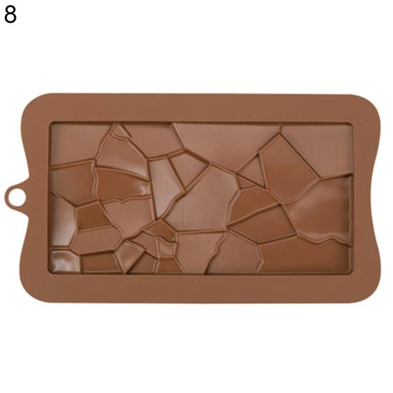 Sjokoladeform Block Dots Design Varmebestandig silikongodteri kjeksformpanne