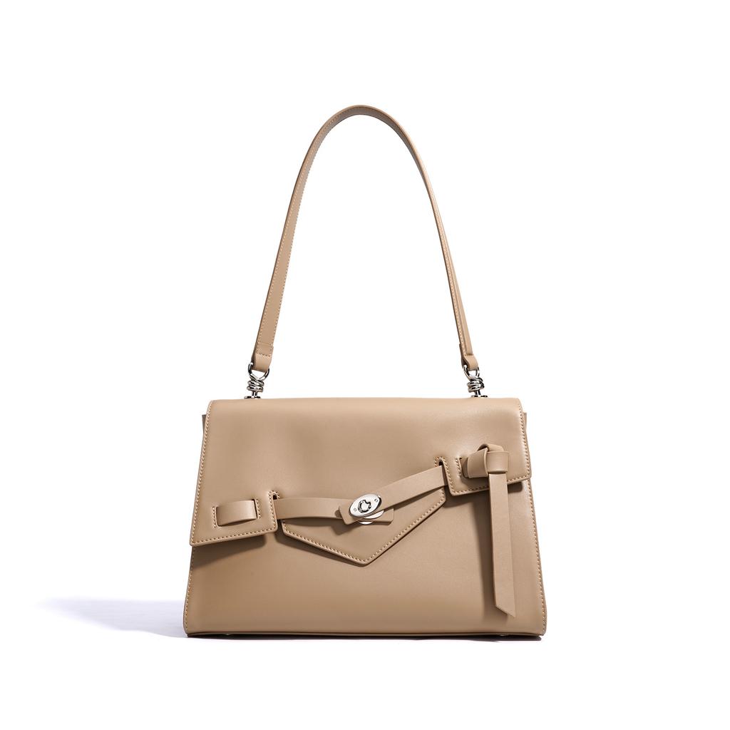 New Shoulder Bag Irregular Design Flip Versatile Commuter Handbag Large Capacity Women's Bag