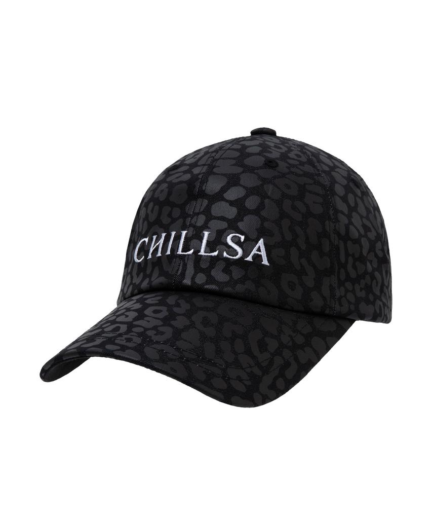 Chilsa Leopard Field Ball Cap_Leopard Black
