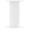 Plant Stand Set of 2 White 30 x 30 x 60 cm Engineered Wood