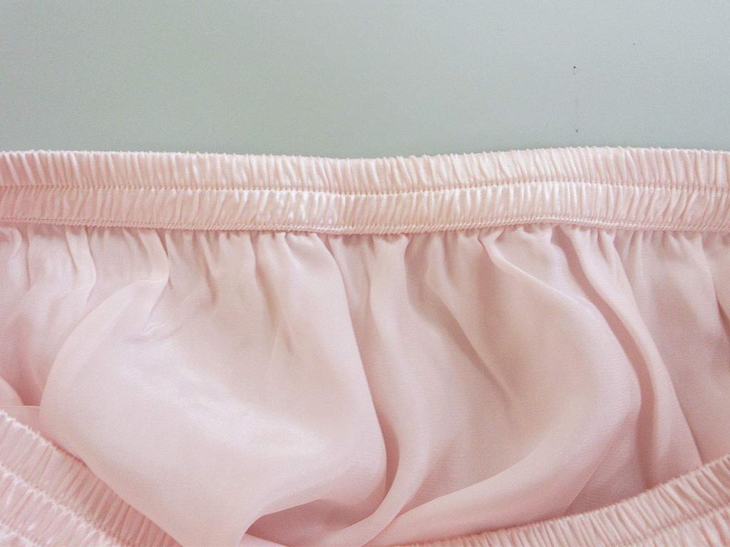 Silk Long Leaf Jacquard Top and Bottom Size M Women's Pajamas, Open-Front, Sleeves, 100% Silk, Thick, Pattern, Weave, Set,