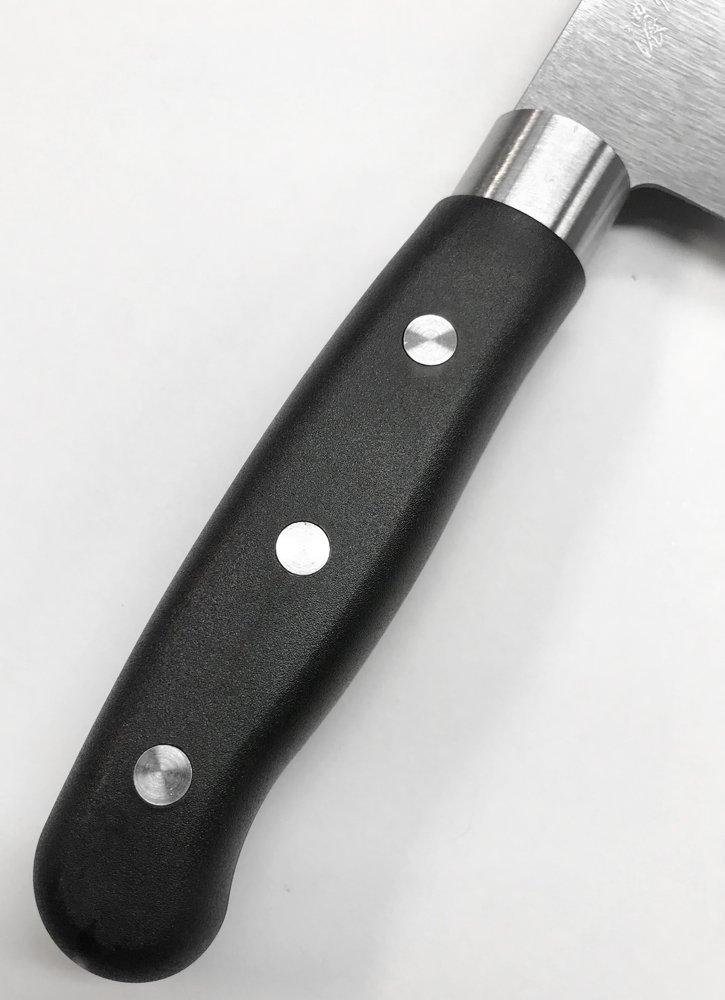 Satake Sangyo Knife Set of Made In Santoku Titanium Noshu Magoroku HG2803 3, Japan, Knife/Petty Knife/Gyuto Knife, Coating, Black,