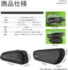 ROCKBROS Frame Bag, Bicycle Top Tube Bag, Waterproof Saddle Bag, 2.5L, Wear-Resistant, Cycle Bag, Road Bike Frame Saddle Bag, Easy Installation