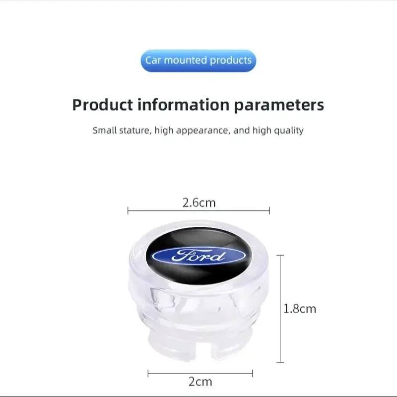 Autoaufkleber 2026 Ford Neu 2025 Heißes Auto Zigarettenanzünderabdeckung Staubschutz Zubehör Für Ford S MAX Ranger Focus Fiesta Mondeo