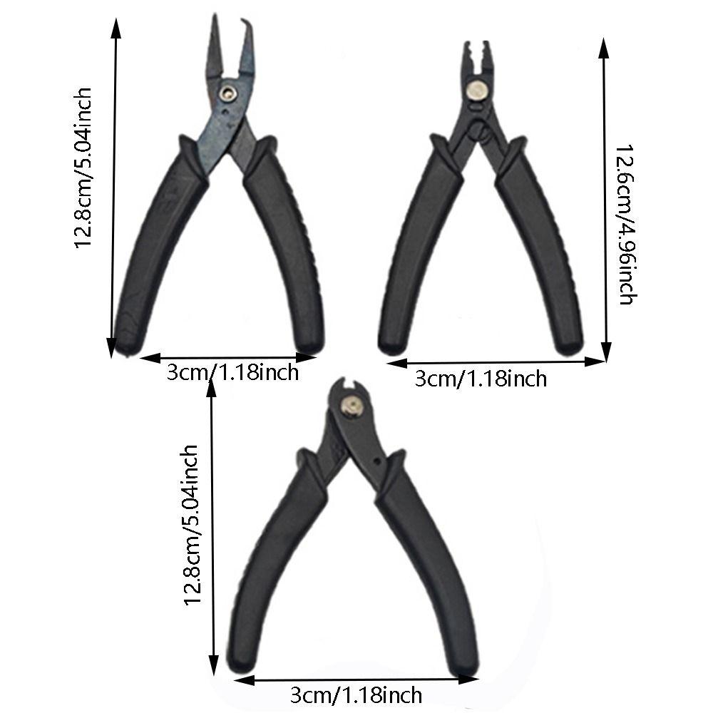 Opening/Closing Split Ring Pliers Crimping Function Cutting Pliers Jewelry Repair