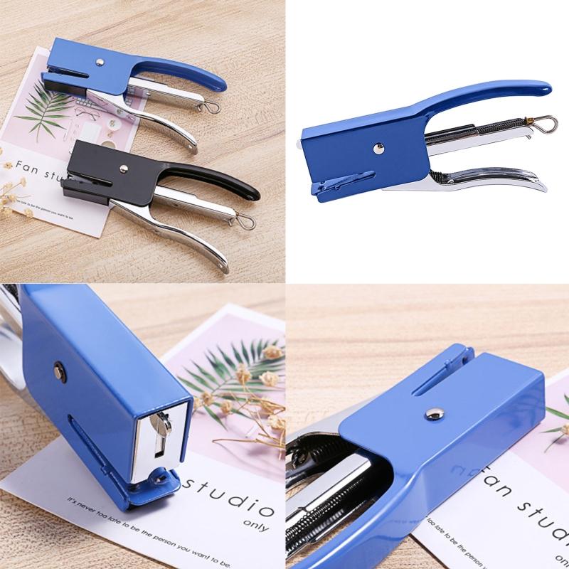 Plier Stapler Hand Held 25 Sheet Capacity Portable Durable for Home Office Warehouse School Supplies Improve Efficiency