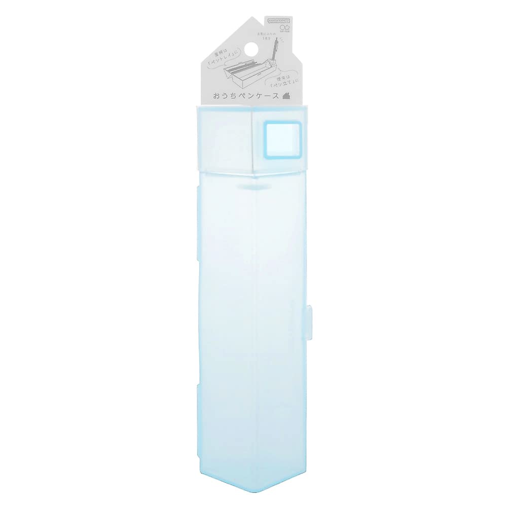 Sunstar Stationery Pencil Clear S1426257 Case/Pen Stand, Blue,