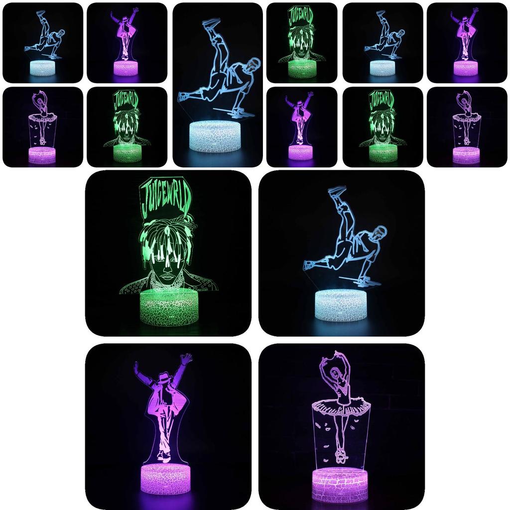Modern Minimalist Led Night Light Acrylic Lampshade Perfect For Birthdays And Celebrations