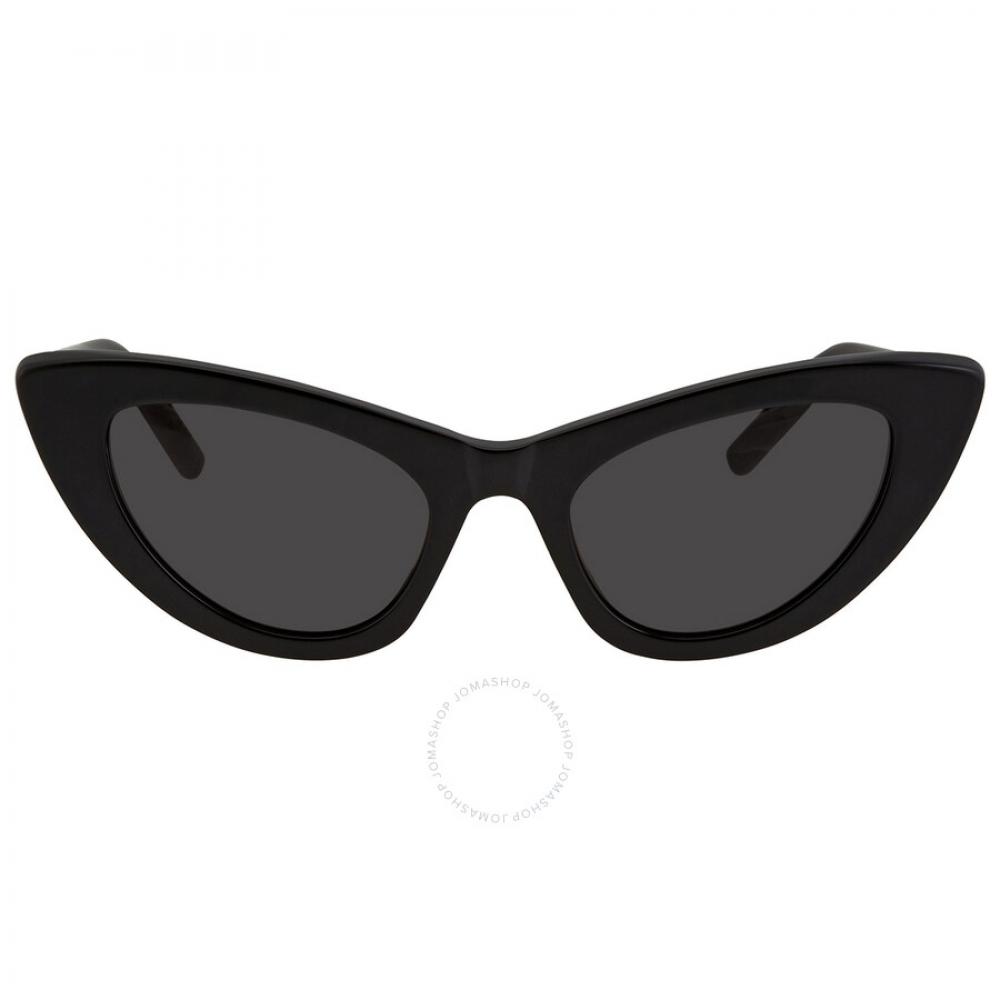 

Saint Laurent Grey Cat Eye Ladies Sunglasses SL 213 LILY 001 52