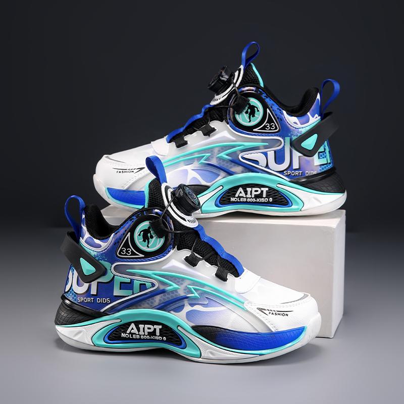 Children Sports Shoes Anti Slip Wear-resistant School Training Running Shoes Field Kids Basketball Shoes for Boys