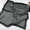 Small Silk Scarf Women'S Season Small Square Scarf Summer Scarf Versatile Fashion Decoration Professional Small Scarf Tide