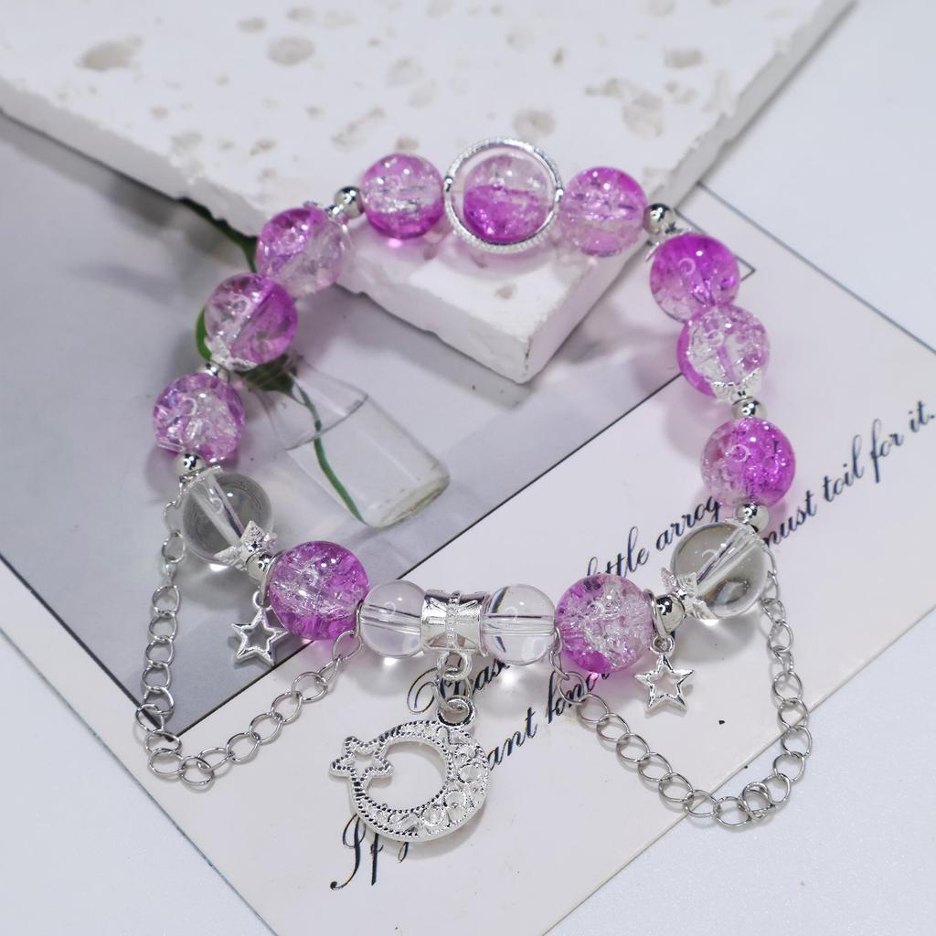 Mori Style Mermaid Crystal Bracelet – Versatile Niche Design for Women, Ideal for Students and Best Friends
