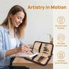 14PCS Tough Fiber Texture Multi-tip Nylon Brush Set Watercolor Paint Brushes  Acrylic Artwork Making