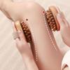 Natural Wooden Handheld Wood Therapy Massage Tool, Used for Fat and improving Lymphatic Blood Circulation, Dry Brush for Removing Dead Skin, SPA