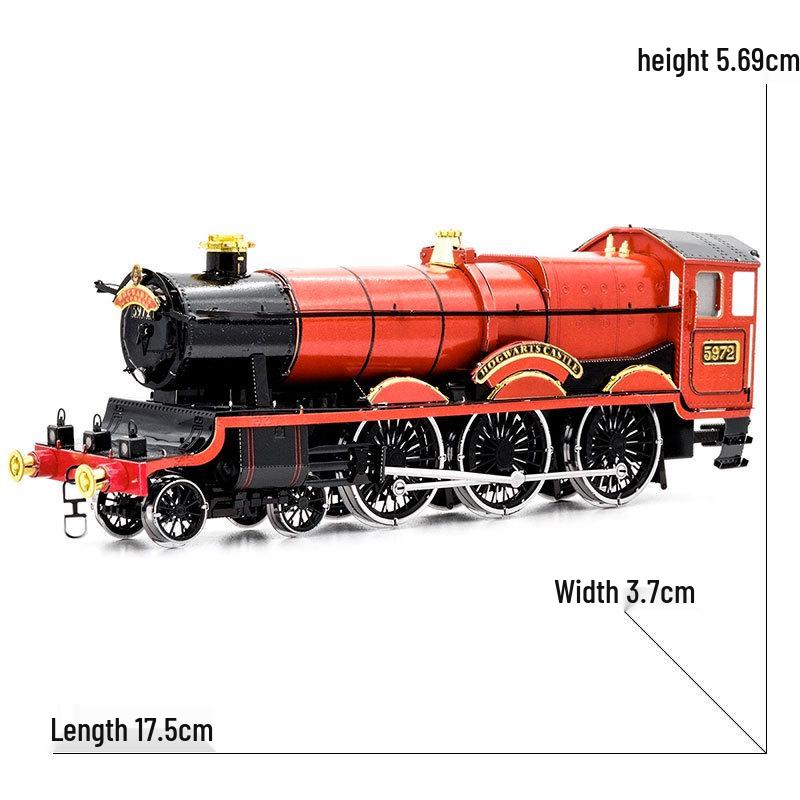 3D Metallpuzzle: Liebe Puzzle Verkehrsmittel-Serie - Auto, Straßenbahn, Fahrrad, EMU-Bausatz
