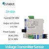 AC/DC Voltage Transmitter Sensor Transducer AC/DC 0-500V Input 4-20mA 0-20mA 0-5V 0-10V Output DC 19-380V Power Supply