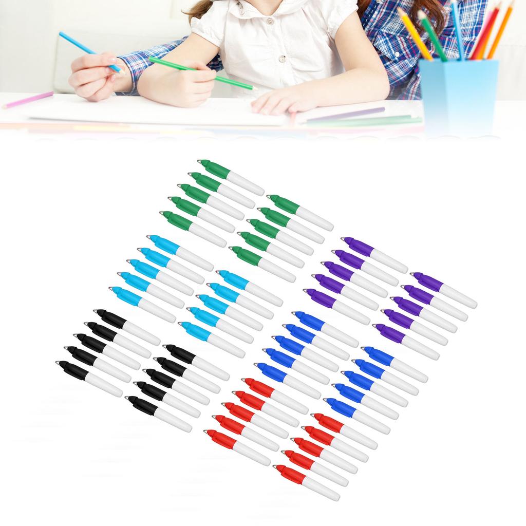 10pcs Golfing Marker Pen Oil Based Waterproof Portable Ball Line Marker Tool Ball Alignment Tool for