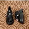 Fashion Platform Heightened Tassel Loafers for Women 2025 New British Style Fashion Comfortable Versatile Single Shoes
