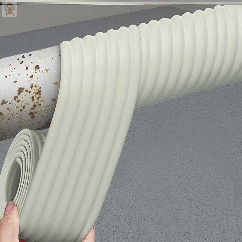 Pillar Wrap: Decorative Sleeve for Concealing Natural Gas & Downpipes