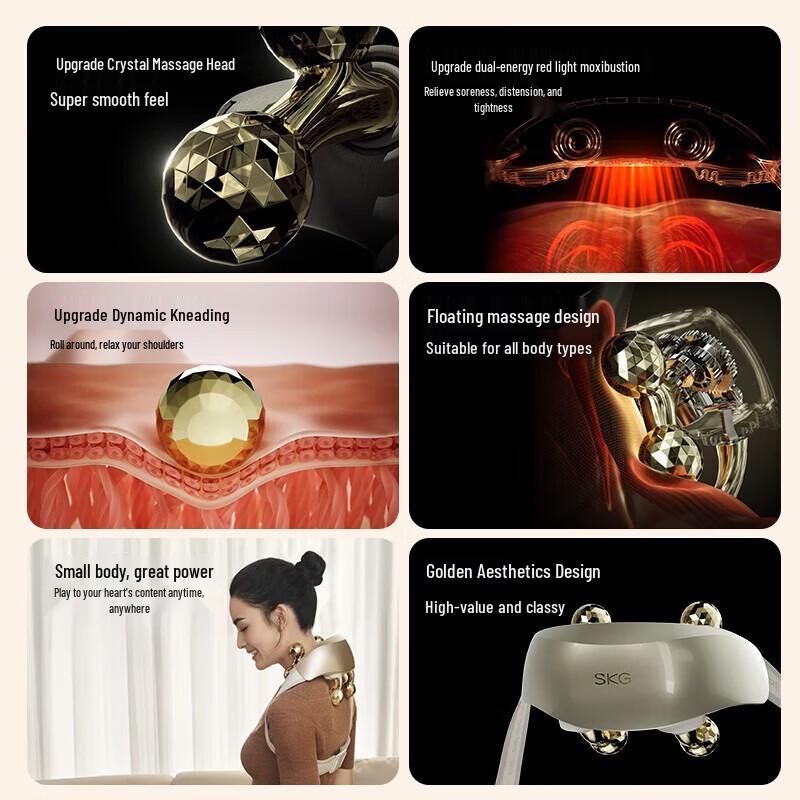 SKG Neck and Shoulder Massager Shawl