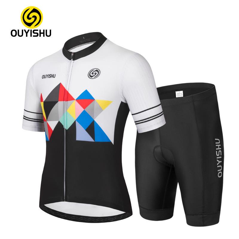 Cycling Clothes, Short-sleeved Suits, Men's Spring and Summer Road Cycling Clothes, Breathable and Sweaty
