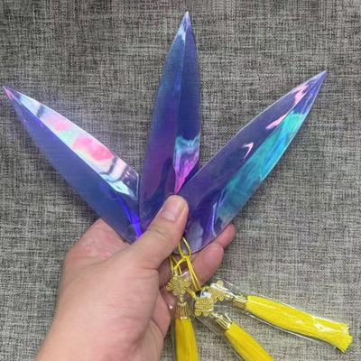 3 Adet Kpop Hunter Cosplay Dart Aksesuarı Cadılar Bayramı Kostüm Partisi Çizgi Filmden İlham Alınmış Avcılar Stiletto Replikası