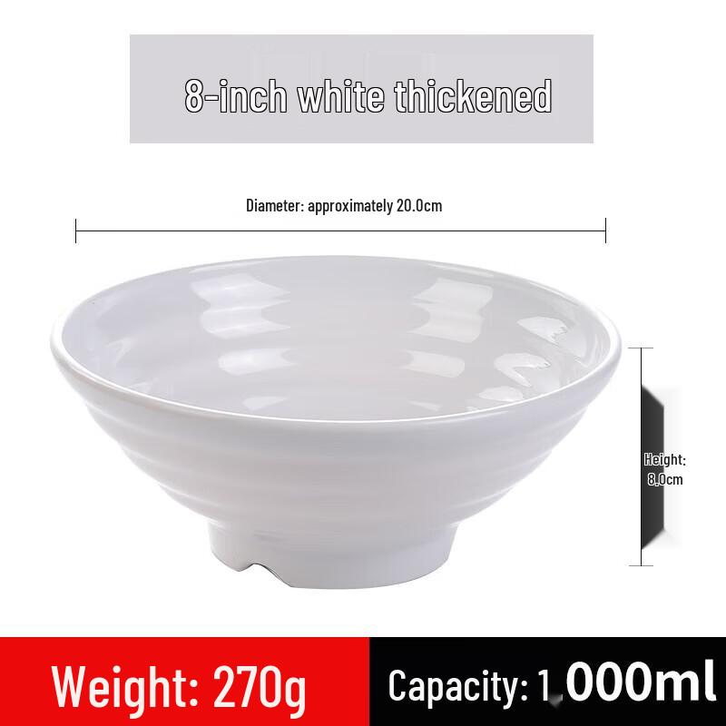 Thickened Melamine Noodle Bowl