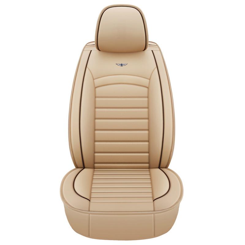 1PC Universal Anti Slip Seat Cover Car Seat PU Leather Car Seat Covers Breathable and Waterproof Faux Leather Automotive Seat Covers